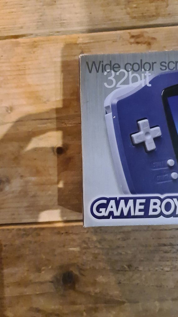 Original Gameboy Advance Purple Edition Complete with insert, manuals