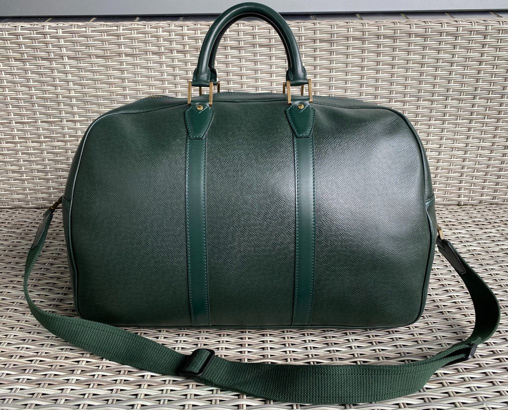 LOUIS VUITTON Green Duffle Bag