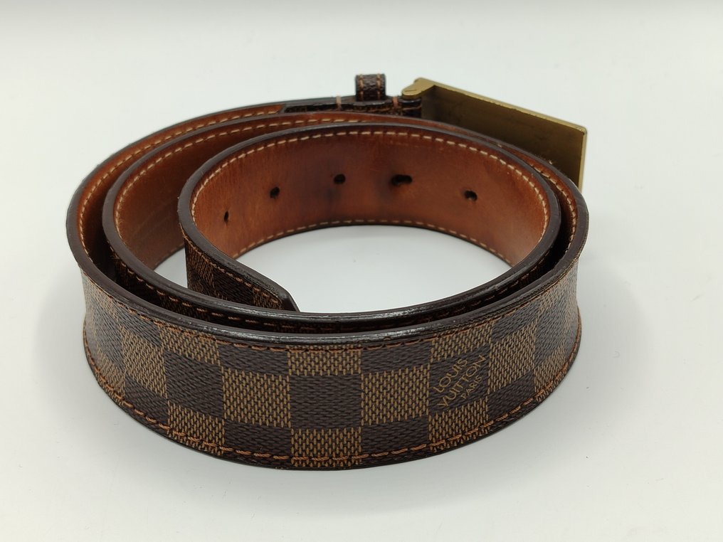 vuitton inventeur belt brown