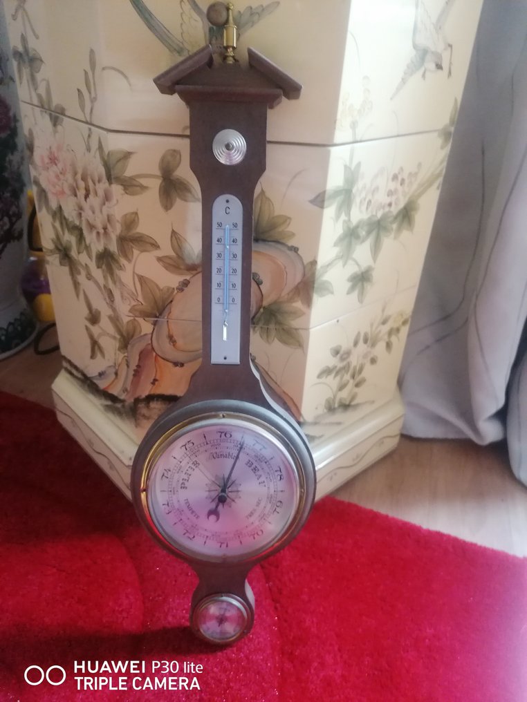 Barometer (1) - Wood - Catawiki