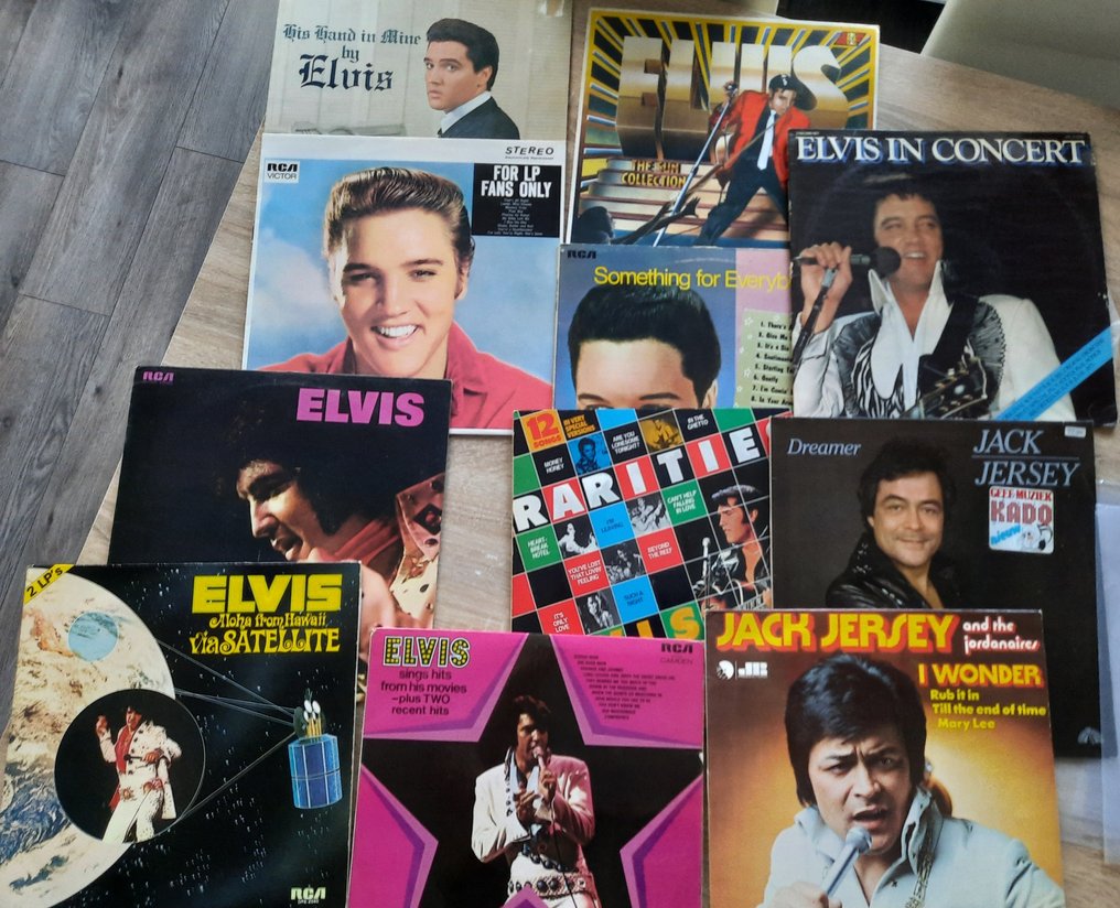 Elvis Presley & Related Elvis Presley Albums en Jack Jersey LP 1973 Catawiki