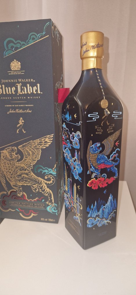 blue label chinese new year