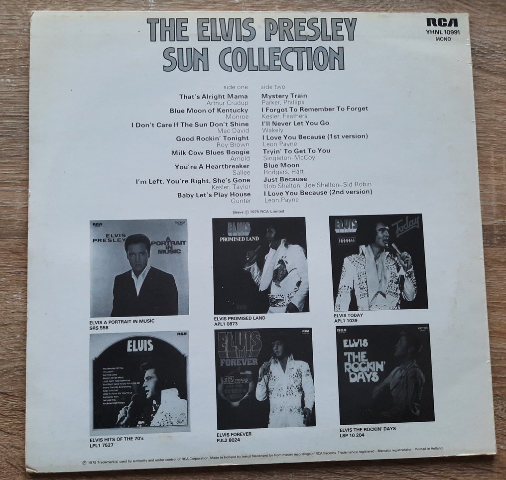Elvis Presley & Related - Elvis Presley Albums en Jack Jersey - LP ...