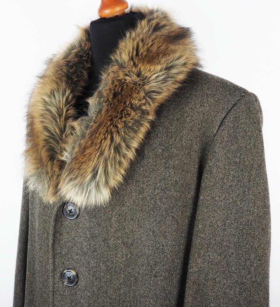 Salvatore Ferragamo - Wool Cashmere with Fur - Coat - Catawiki