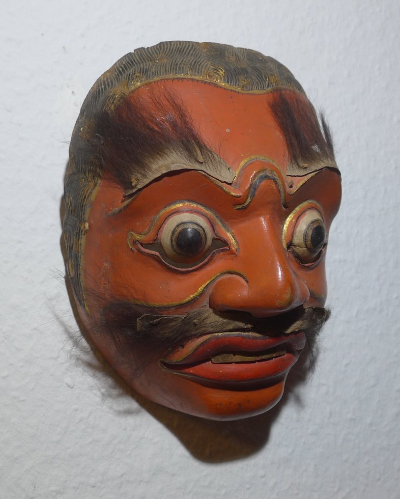 Dance mask topèng mask Java Bali Indonesia Indonesia Catawiki