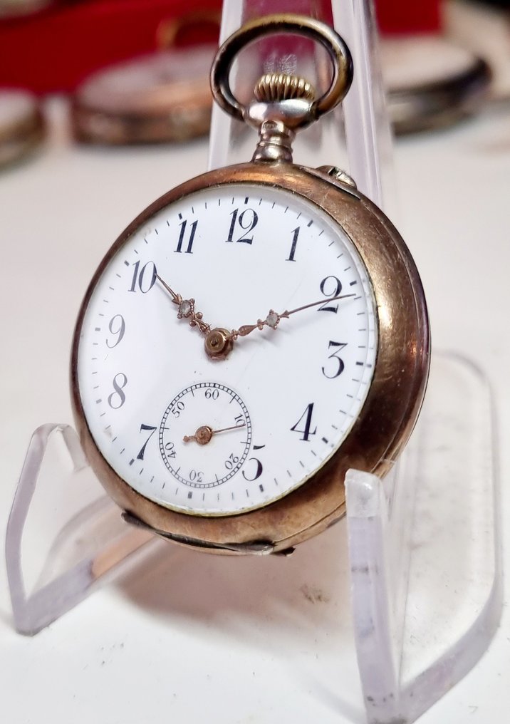 Remontoir 10 rubis pocket watch NO RESERVE PRICE 18501900 Catawiki