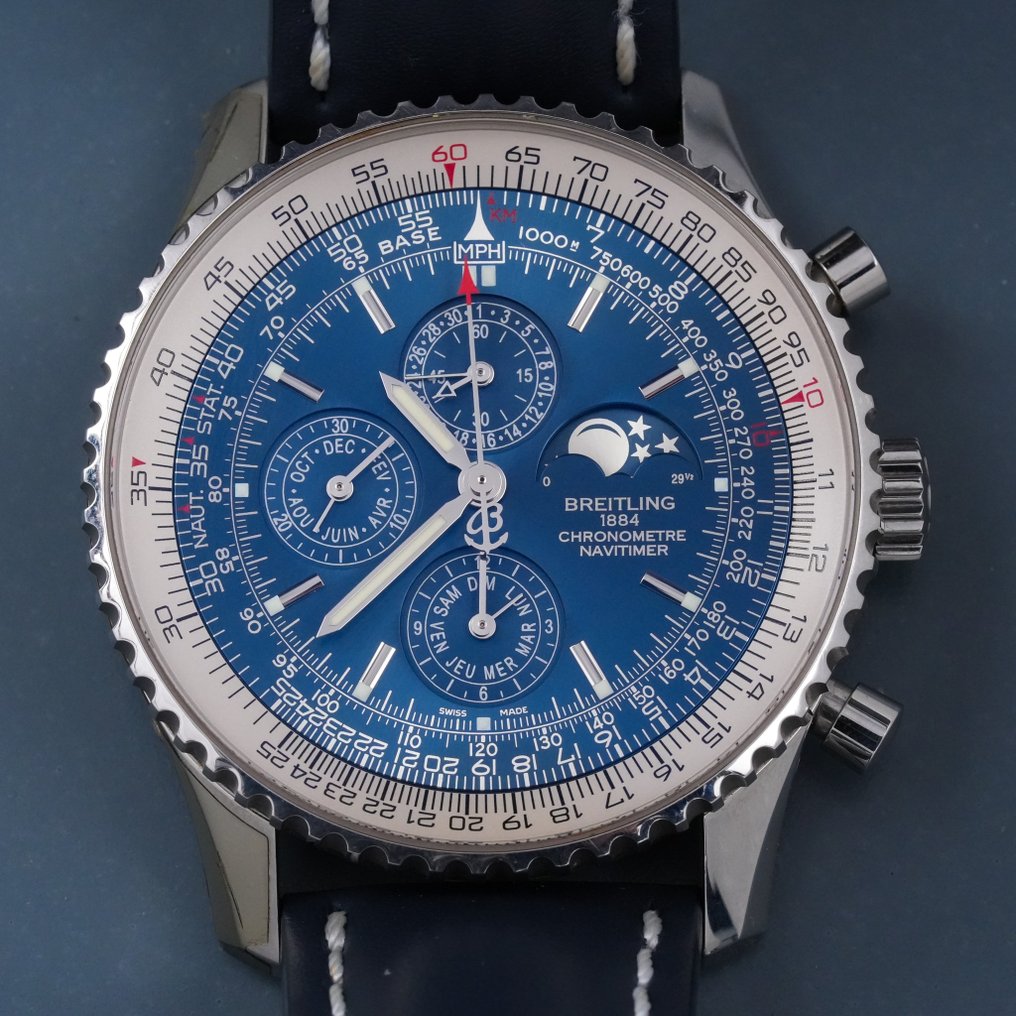 Breitling navitimer on sale limited edition blue