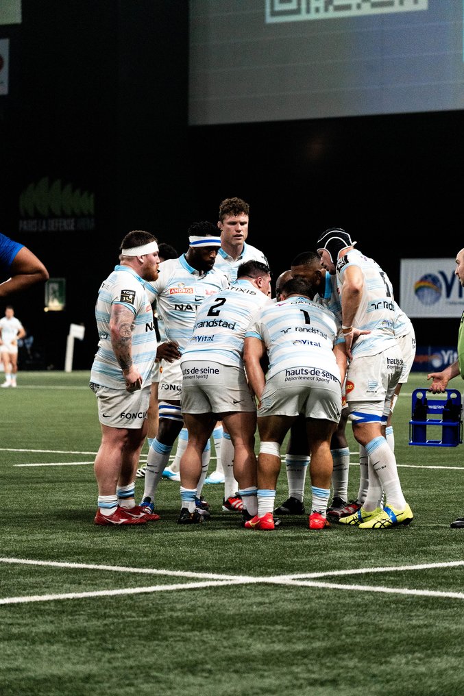 Racing 92 vs. Castres Top 14 Guram Gogichashvili Maillot porté et
