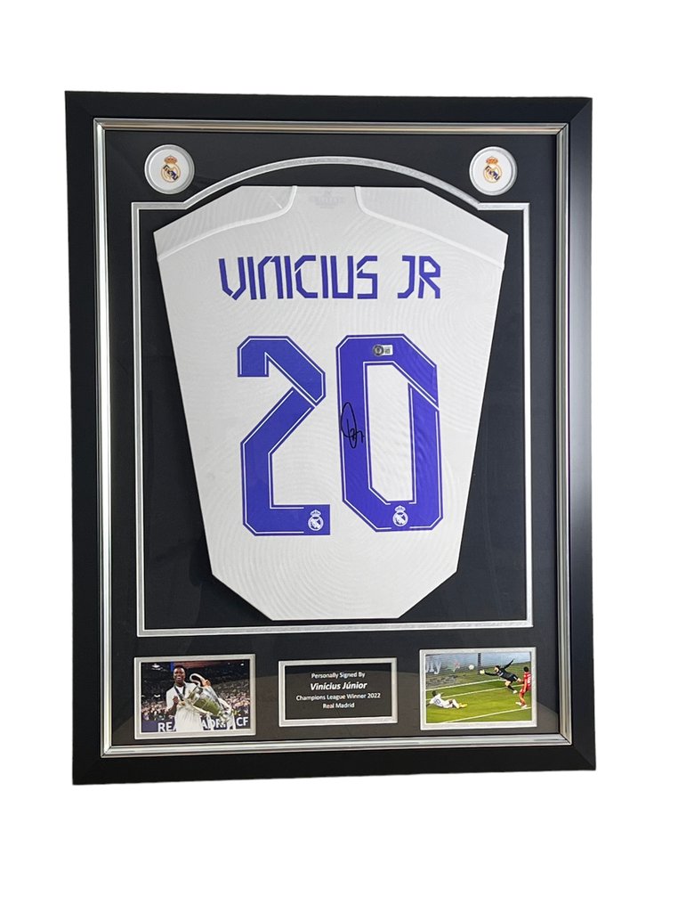 Real Madrid European Football League Vinicius Junior Football jersey Catawiki