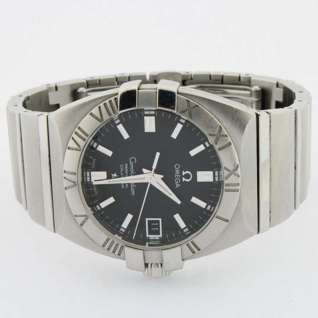 Omega constellation double eagle perpetual calendar sales