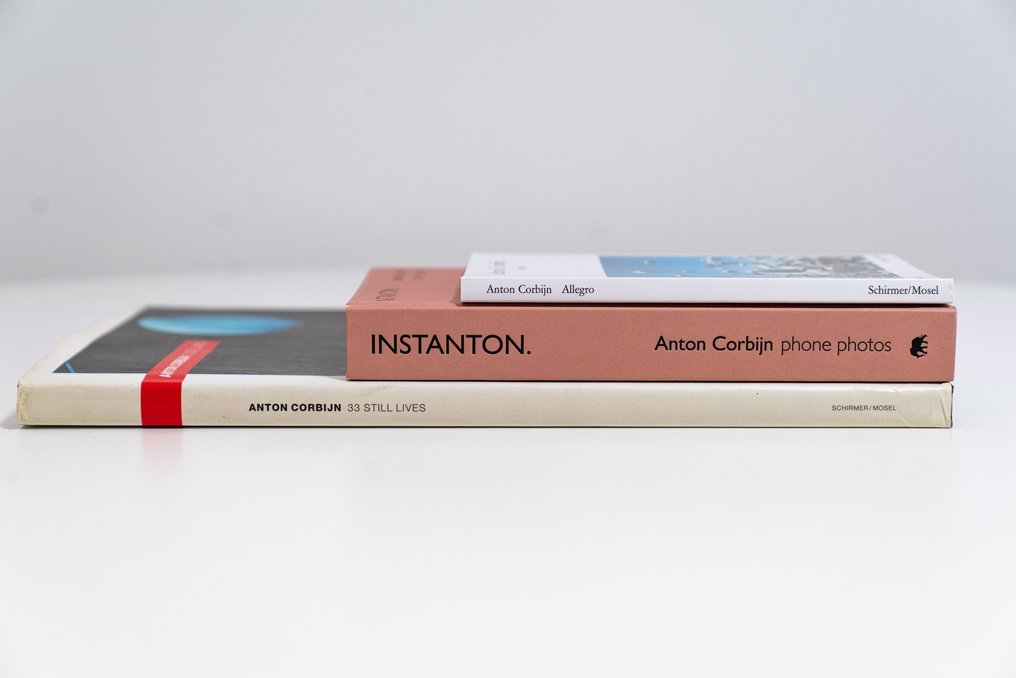 Anton Corbijn - Lot with 3 books: Instanton, Allegro & 33 Still Lives -  1999 - Catawiki