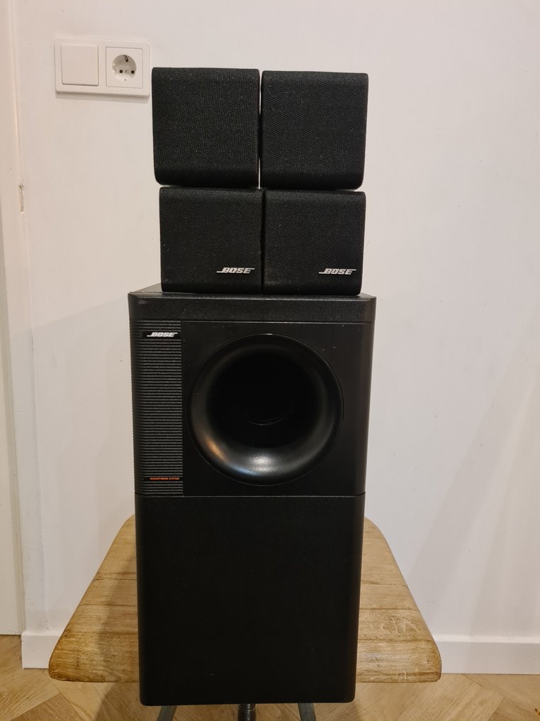 Bose Bose acoustimass 5 series ll met redline cubes Subwoofer speaker
