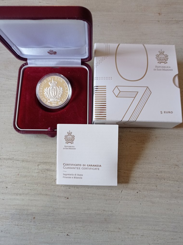 SaintMarin. 5 Euro 2017/2020