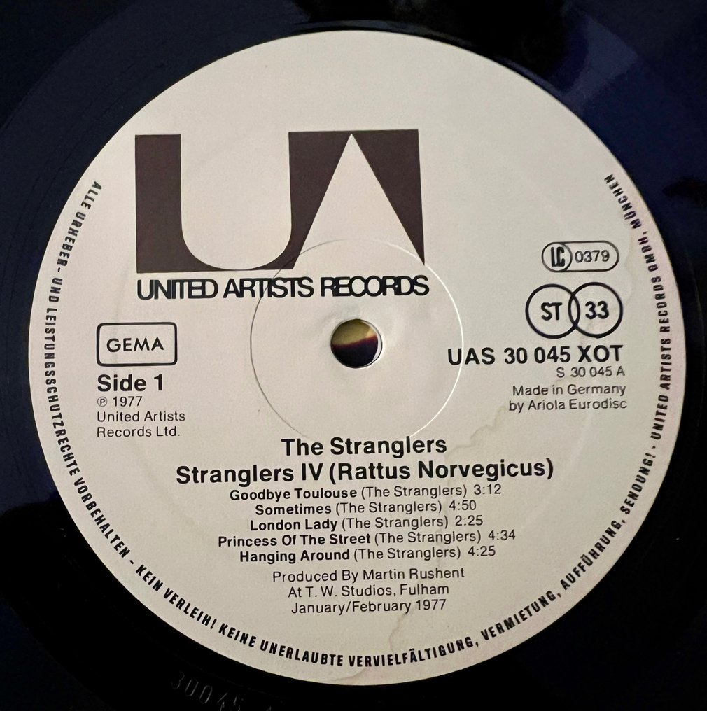 The Stranglers Stranglers IV (Rattus Norvegicus) / The Collection