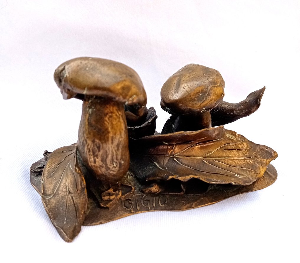 Sculpture, Les champignons - 6 cm - Bronze - Catawiki