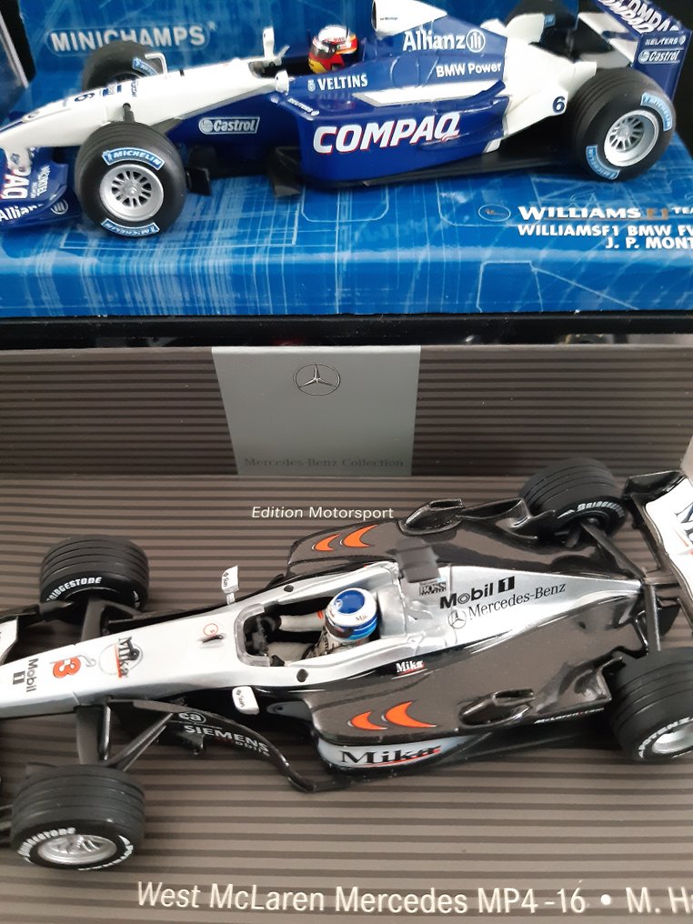 MiniChamps 1:43 - 4 - Model sports car - Formel 1 - Catawiki