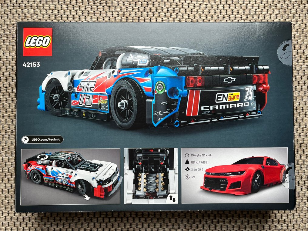 Chevrolet Camaro ZL1 NASCAR® Next Gen - LEGO® Technic - 42153 - Jeux de  construction