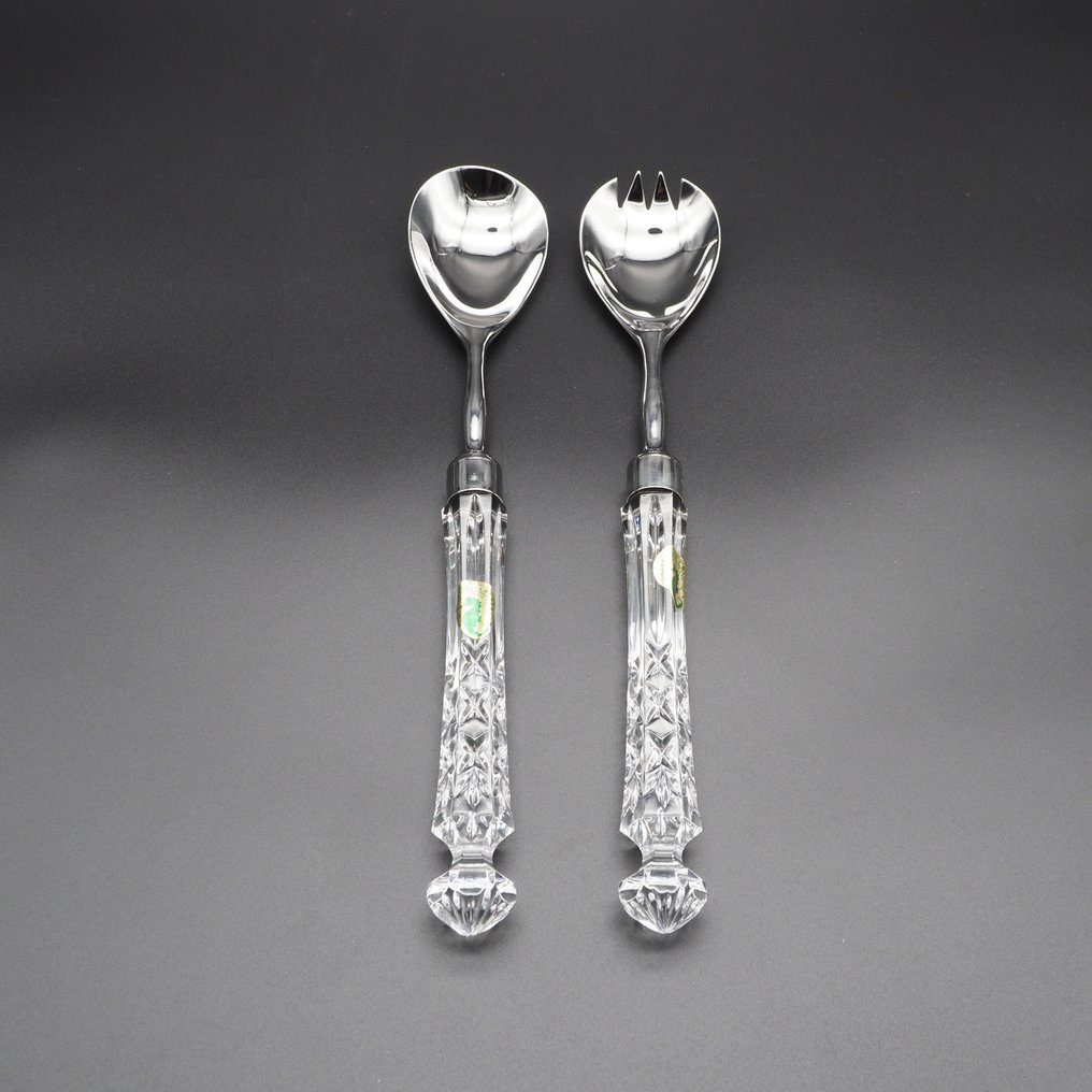 Waterford Salad servers (3) Crystal 19701980 Catawiki