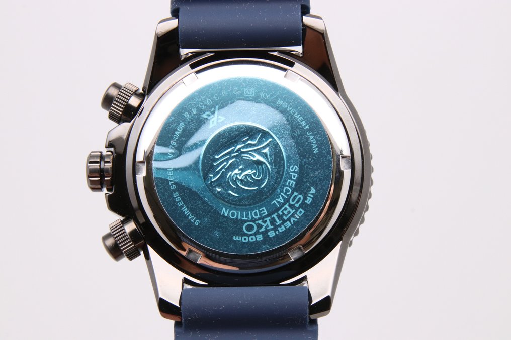 Seiko Uomo Propsex SSC701P STO Cronografo solare subacqueo