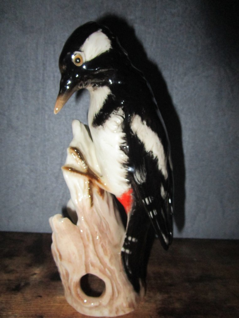 Goebel - W.Goebels - Statuette, Vintage 1967 Goebel Woodpecker ...
