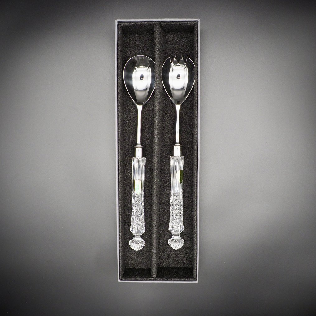 Waterford Salad servers (3) Crystal 19701980 Catawiki