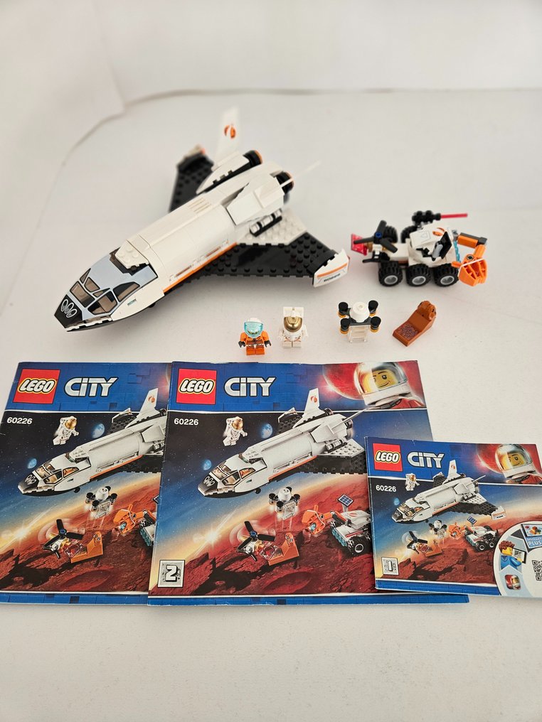 LEGO - City - (2x)60224-60226-951908 - Satellite Service Mission-Mars  Research Shuttle - Catawiki