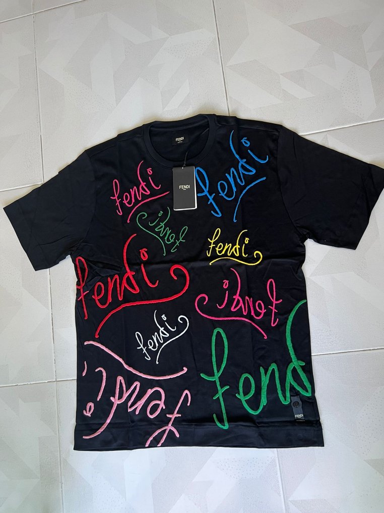 Fendi rainbow top shirt