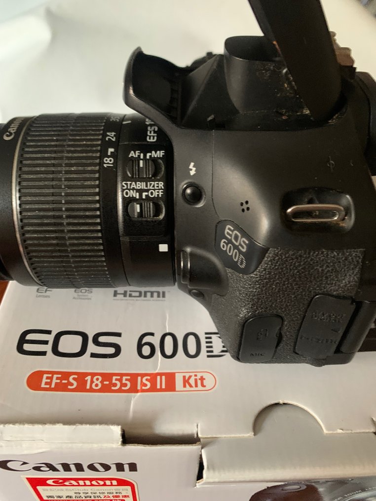 Canon EOS 600d + EF-s 18-55mm IS Digital camera - Catawiki