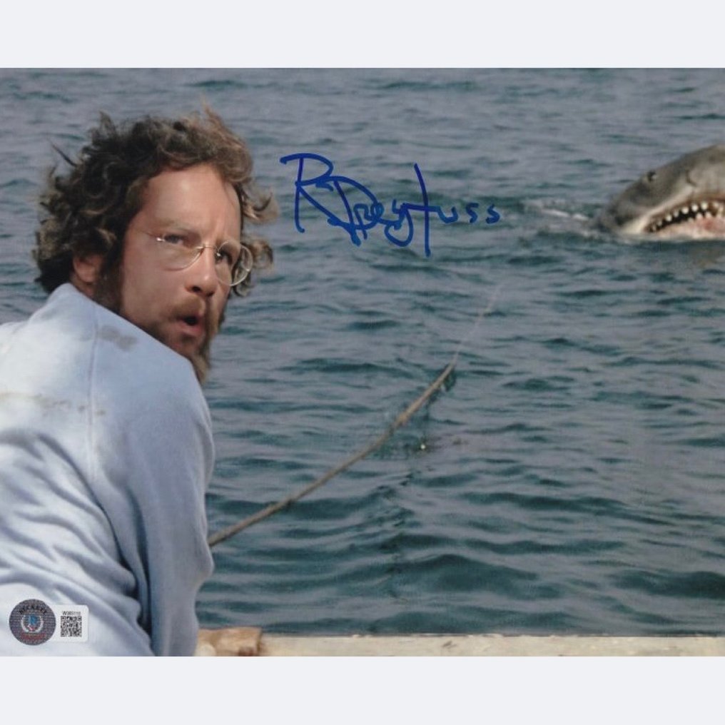 Jaws (1975) Signed by Richard Dreyfuss (Matt Hooper) Catawiki