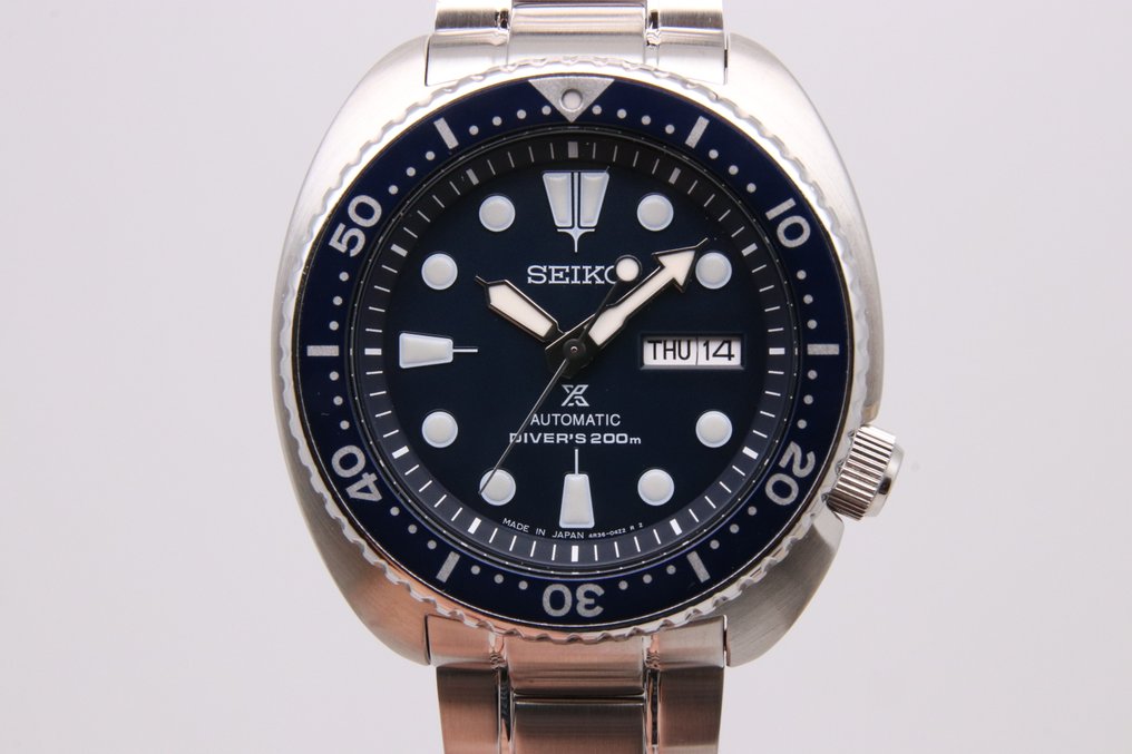 Seiko Men N. MINT Prospex SRP773J Blue Turtle Automatic