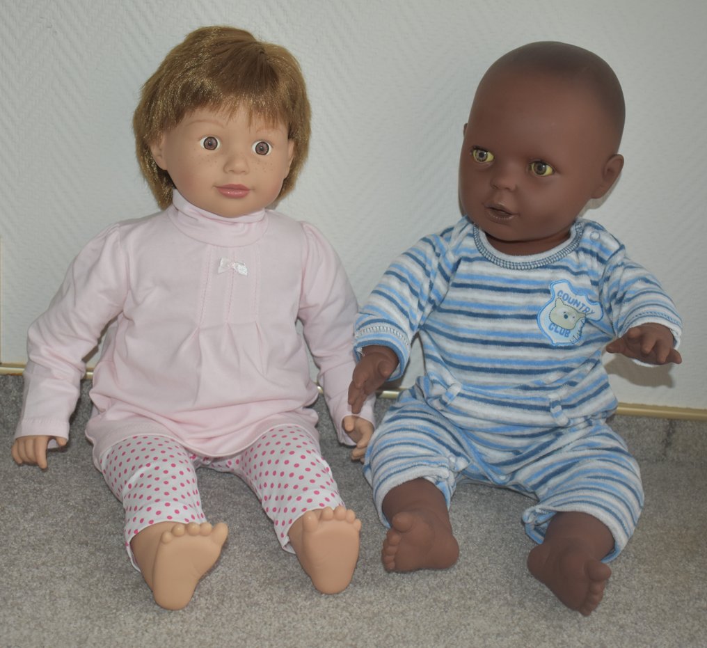 The Doll Factory Europe Zapf Doll levensechte babypop met