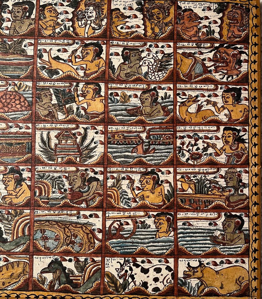 Astrological calendar Pawukon Bali Indonesia Catawiki