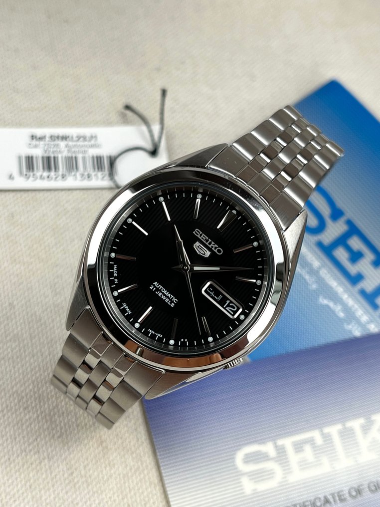 Seiko 5 NO RESERVE PRICE Automatic Day Date SNKL23J1 Men