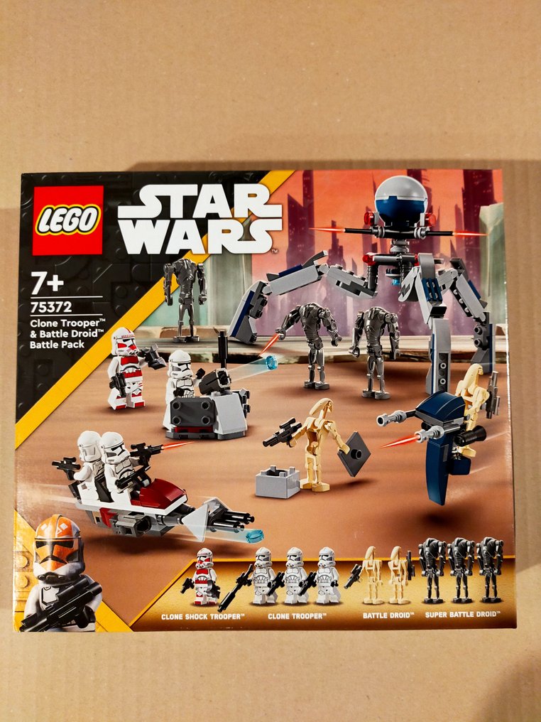 LEGO - Star Wars - 75372 - Clone Trooper & Battle Droid Battle Pack -   SOLD OUT - ESAURITO  - Catawiki