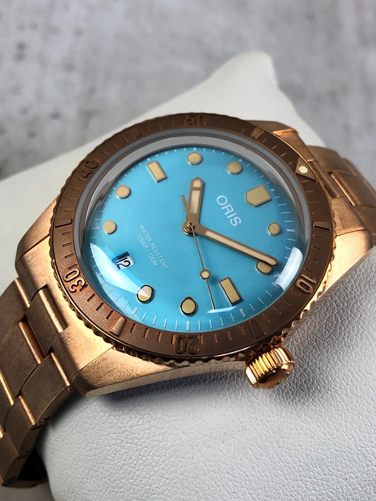 Oris sixty clearance five bronze
