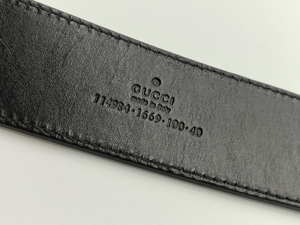 Gucci - 114984 . 1669 . 100 / 40 - Belt - Catawiki
