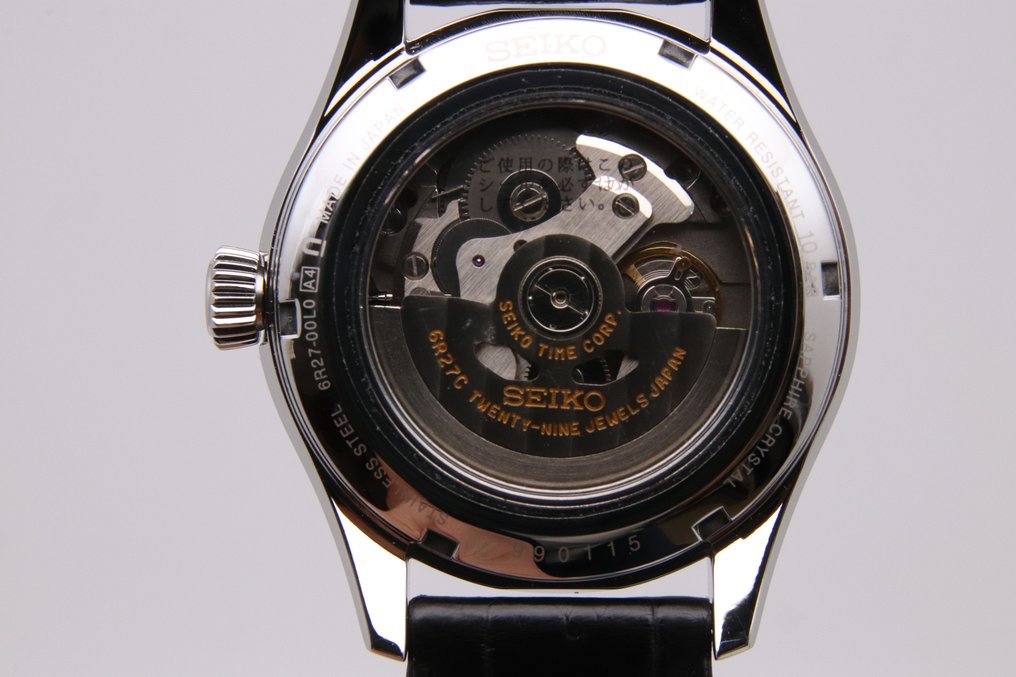 Seiko Men UNWORN Prestige SPB045 White Enamel Multi Dial