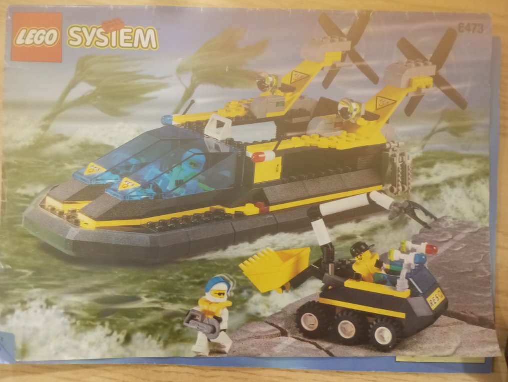 Lego resq hovercraft hotsell