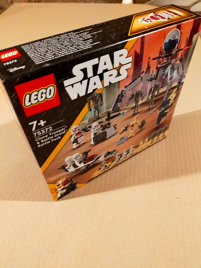 Sealed Lego 75372 Clone Trooper And Battle Droid Battle Pack Star Wars  Auction