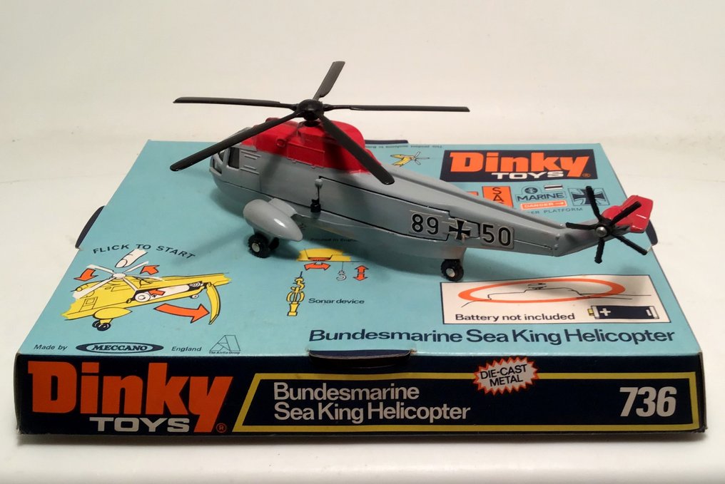 Dinky sea cheap king helicopter