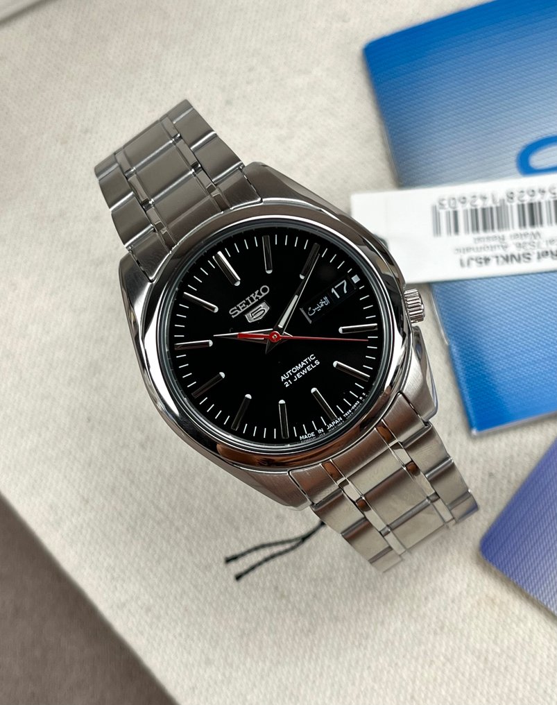 Seiko 5 NO RESERVE PRICE Automatic Day Date SNKL45J1 Men
