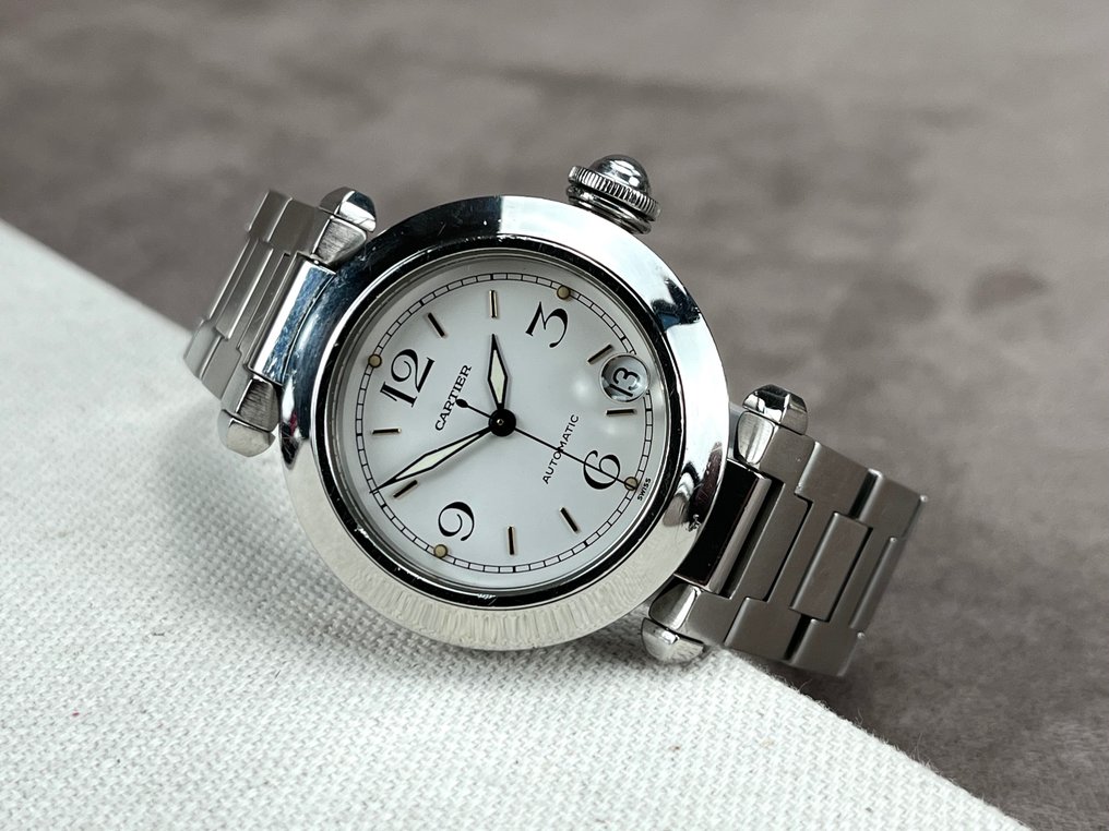 Cartier NO RESERVE PRICE Pasha C Automatic Date 2324