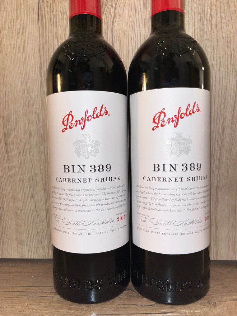 2015 Penfolds BIN 389 AustralieMéridionale 2 Bouteilles (0,75 L) Catawiki