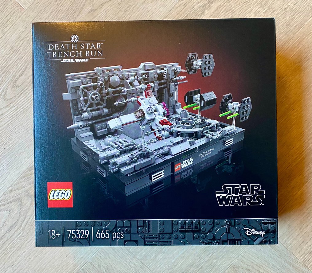  Lego Star Wars Death Star Trench Run Diorama 75329 Set