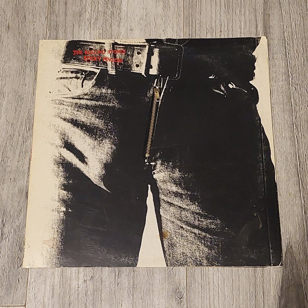 Rolling Stones Sticky Fingers [Real Zipper 1st US Pressing] Vinyl record 1st Pressing