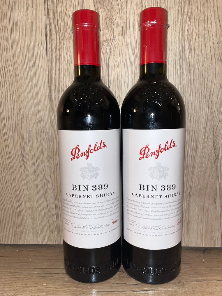 2015 Penfolds BIN 389 South Australia 2 Bottles (0.75L) Catawiki