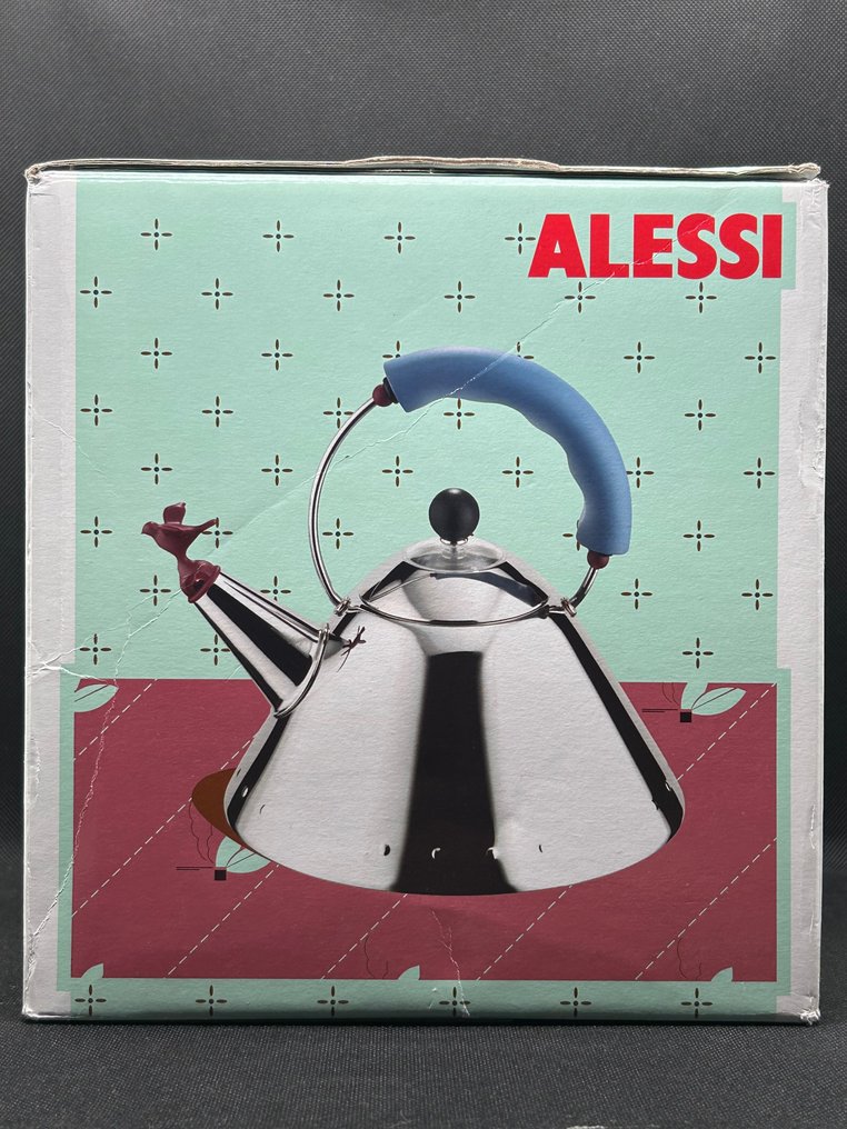 Alessi - Michael Graves - Bouilloire (1) - 9093 - Acier (inoxydable) -  Catawiki