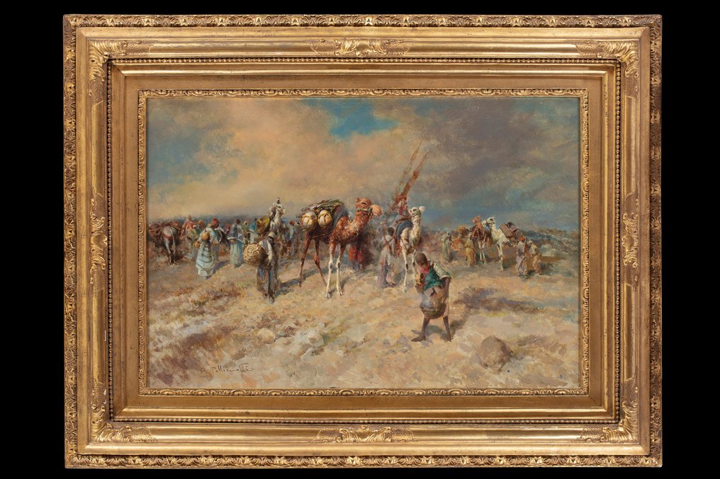 I Preparativi Per La Partenza Alla Volta Della Colchide Tito Pellicciotti (1872-1943/50) - Preparativi per la partenza - Catawiki