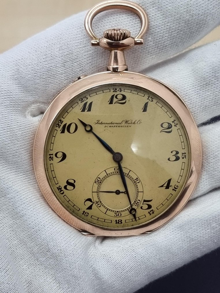 IWC International Watch Co Schaffhausen Vollgold 585er 1901