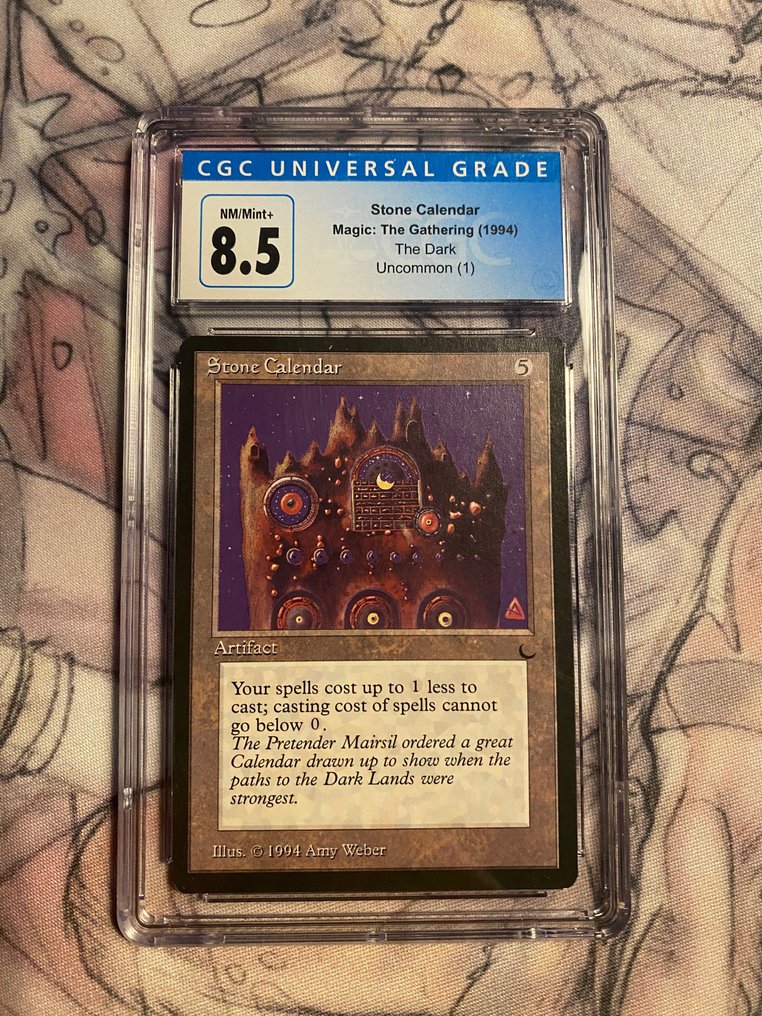 Wizards of The Coast 1 Graded card Magic The Gathering Stone